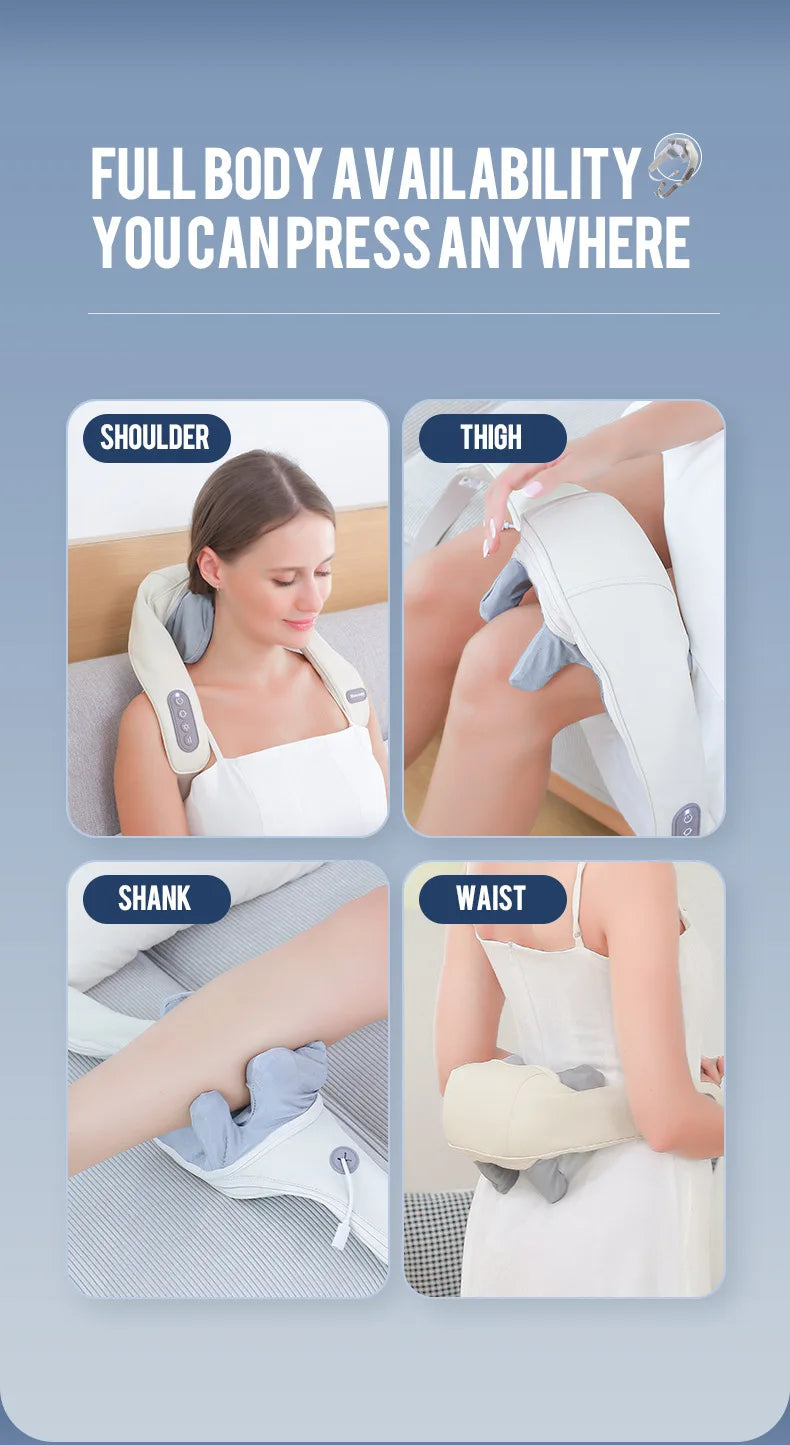 Clynera RelaxPro™ | Wireless Neck & Back Massager