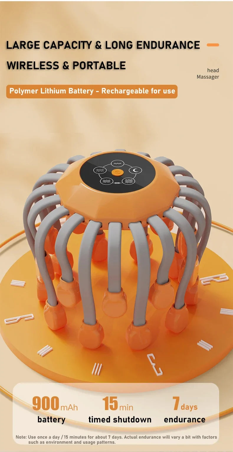 Clynera RelaxPro™ | 20 Heads Scalp Massager