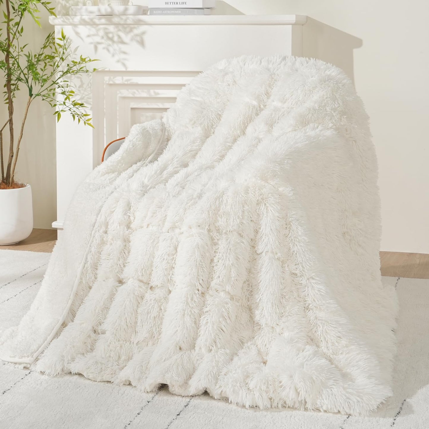 Faux Fur Weighted Blanket