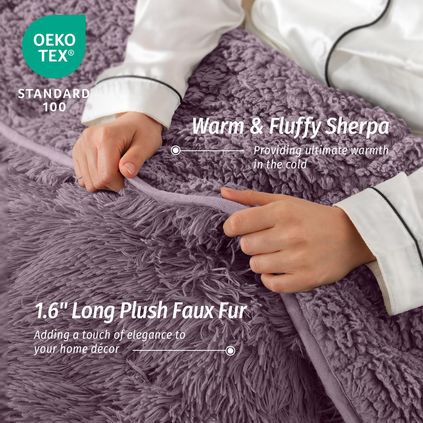 Faux Fur Weighted Blanket