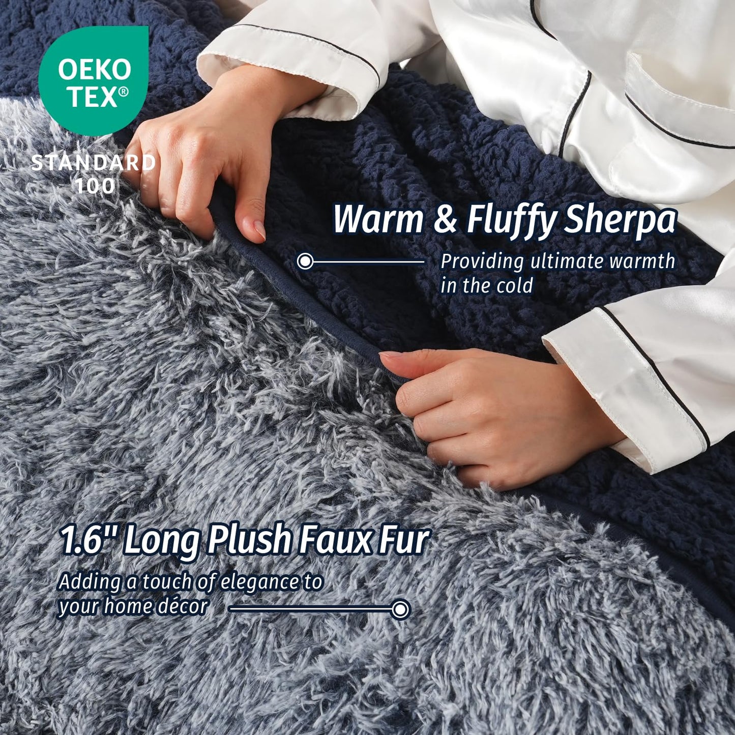 Faux Fur Weighted Blanket