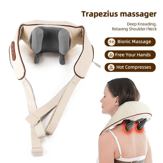 Clynera RelaxPro™ | Wireless Neck & Back Massager