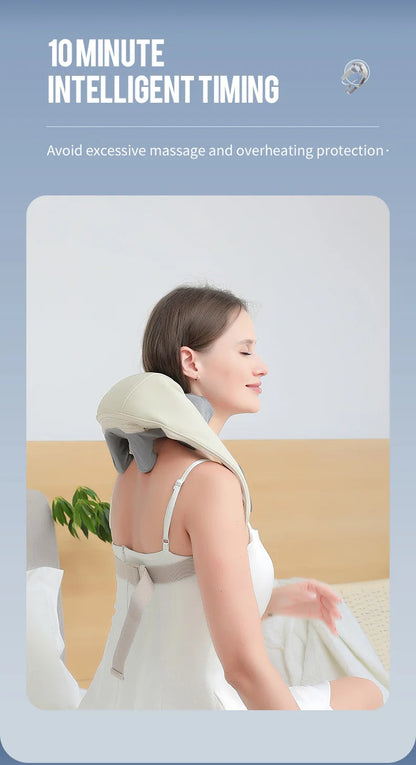 Clynera RelaxPro™ | Wireless Neck & Back Massager