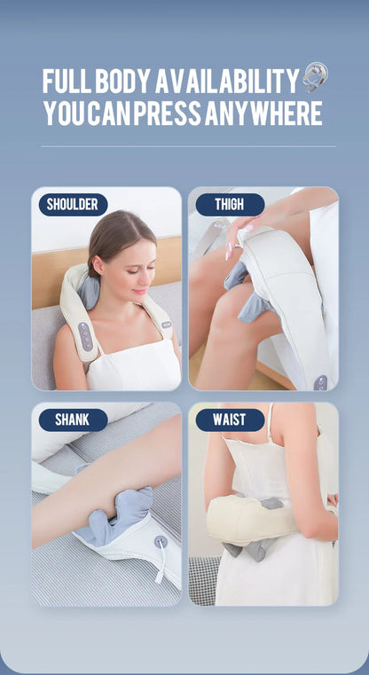 Clynera RelaxPro™ | Wireless Neck & Back Massager
