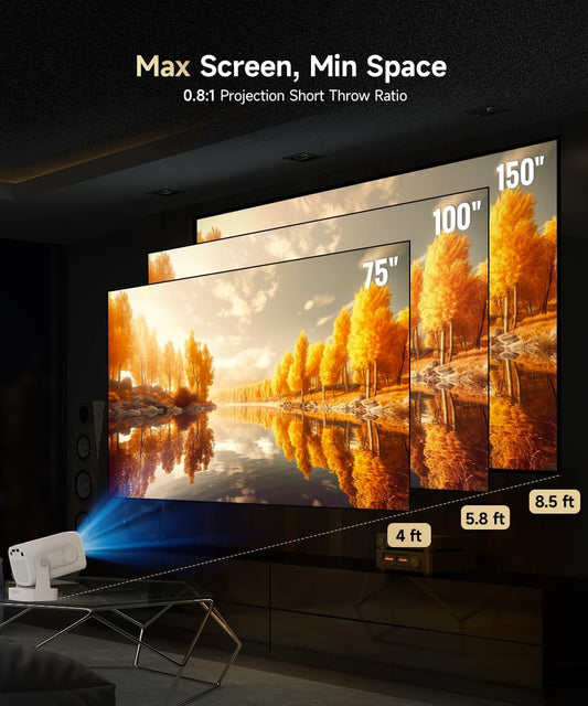 CineBeam™ 4K Native 1080P Smart Projector