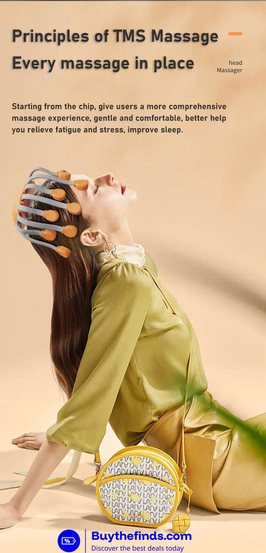 Clynera RelaxPro™ | 20 Heads Scalp Massager