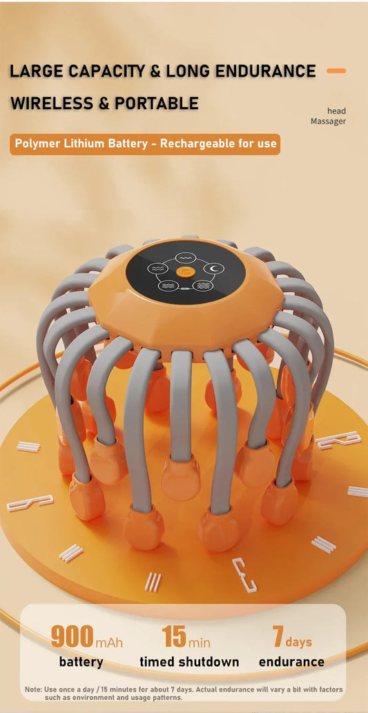 Clynera RelaxPro™ | 20 Heads Scalp Massager