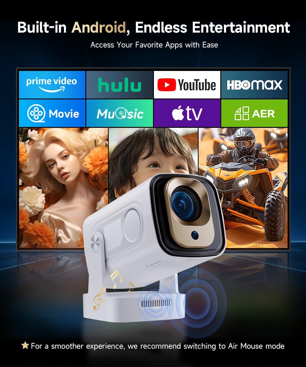 CineBeam™ 4K Native 1080P Smart Projector