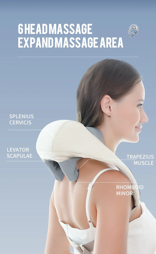 Clynera RelaxPro™ | Wireless Neck & Back Massager