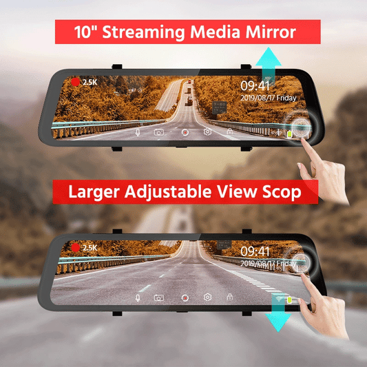 MotorWay™ | Dash Camera Camera Video Recorder With Rear View