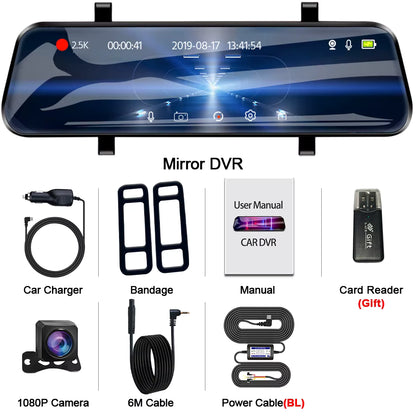 MotorWay™ | Dash Camera Camera Video Recorder With Rear View